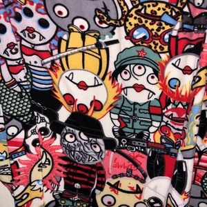 Agnes and Dora Zombie Monster Leggings TC